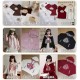 NyaNya Strawberry Theater Cookie Bear Theater T-Shirt Hoodie JSK and One Piece(Reservation/Full Payment Without Shipping)